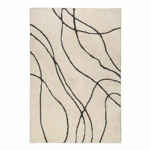 Krémszínű szőnyeg 200x290 cm – Flair Rugs kép