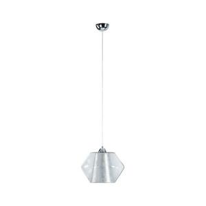 Csillár zsinóron RODOES 1xE27/60W/230V ezüst kép
