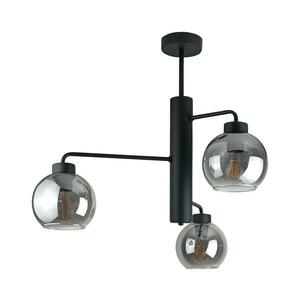 Keter Lighting Csillár rúdon FLEX 3xE27/60W/230V fekete/füstös fekete kép