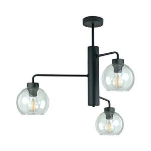 Keter Lighting Csillár rúdon FLEX 3xE27/60W/230V fekete/átlátszó kép