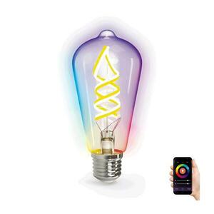 B.V. LED RGBW Dimmelhető izzó FILAMENT ST64 E27/4, 9W/230V 2700 kép