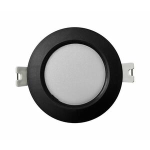LED Beépíthető lámpa CIRCLE LED/3W/230V 4000K átm. 9 cm fekete kép
