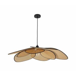 Csillár zsinóron TOBAGO 1xE27/20W/230V átm. 100 cm bézs kép