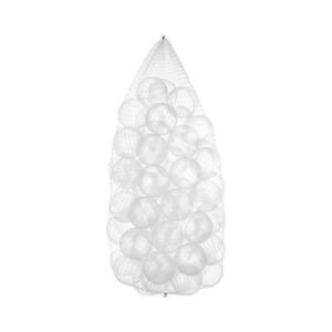Játék műanyag golyók 50 db, átmérő 7 cm, átlátszó kép