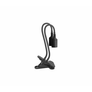 Rugalmas asztali növénylámpa klippel PLANTY 2xE27/30W/230V fekete kép