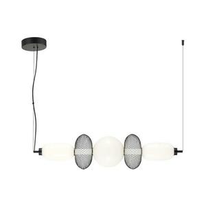 LED Csillár zsinóron ARAME LED/32W/230V fekete kép