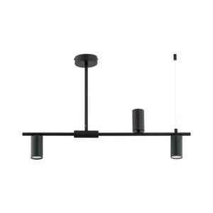 Csillár rúdon URANOS 3xGU10/10W/230V fekete kép