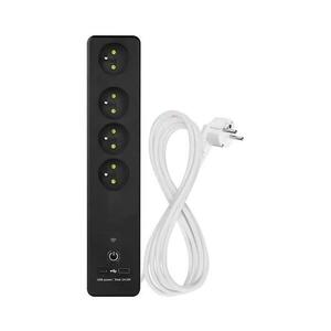 GoSmart 4Z okos hosszabbító kapcsolóval, 1xUSB kép