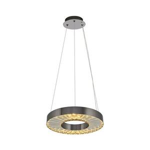 JESI LED csillár kábelen 35W/230V 3000K átm. 40 cm ezüst kép