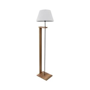 AYD állólámpa 1xE27/40W/230V fehér/barna kép