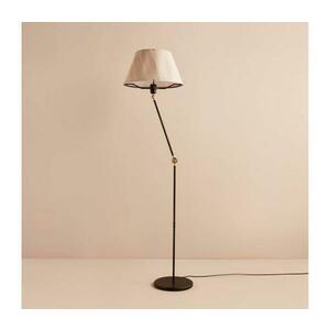 Állólámpa AYD 1xE27/40W/230V fekete/bézs kép