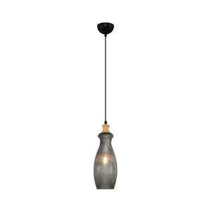 Zsinóros csillár BOTTLE 1xE14/4W/230V füstszínű kép