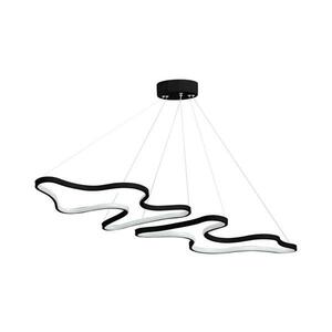 LED kábeles csillár DUPLE ARTISAN LED/80W/230V 4000K fekete kép