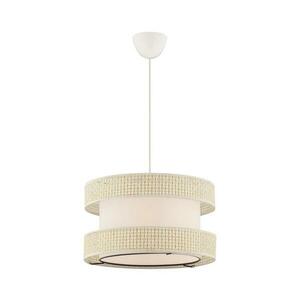 Kábeles függőlámpa HALO 1xE27/60W/230V krémszínű kép