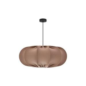 Kábellel függesztett csillár CAFEE 1xE27/40W/230V Ø 52 cm barna kép