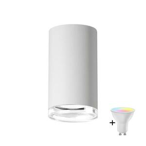 LED RGBW dimmelhető fürdőszobai spotlámpa TURYN 1xGU10/6, 5W/230V IP44 fehér kép