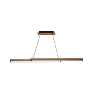 LED csillár zsinóron SENTO LED/19W/230V fa kivitel kép