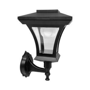 LED napelemes fali lámpa TIRANA LED/1, 2V 1800 mAh IP44 fekete kép