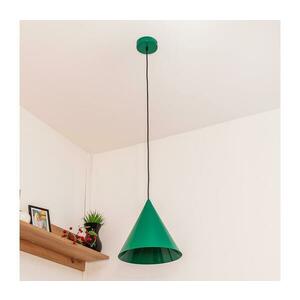 ETNA II kábeles függeszték, 1xE27/15W/230V, átm. 25 cm, zöld kép