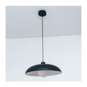 ECLIPSE kábellel függesztett csillár 1xE27/15W/230V fekete/fehér kép