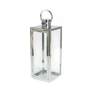 Estilo Home Dekoratív lámpás, 49 cm, fényes króm kép
