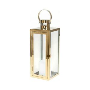 Estilo Home Arany dekoratív lámpás, 38 cm kép