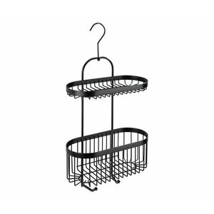 Wenko WENKO 23880100 – Polc CLASSIC PL. SCHWARZ 26, 5x47 cm fekete kép