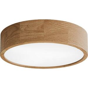 Fürdőszobai mennyezeti lámpa érzékelővel CLEO 3xE27/24W/230V átm. 37, 5 cm IP54 tölgy kép