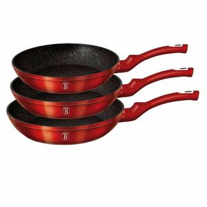 Berlinger Haus BH-1288NF Metallic Line Burgundy Edition 3 részes... kép