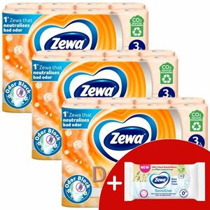 Zewa Deluxe Cashmere Peach 3 rétegű Toalettpapír 3x24 tekercs + A... kép