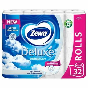 Zewa Deluxe Delicate Care 3 rétegű Toalettpapír 32 tekercs kép