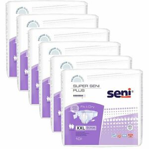 Seni Super Plus Extra Extra Large 5 Felnőtt pelenka 160-210cm (6x10db) kép