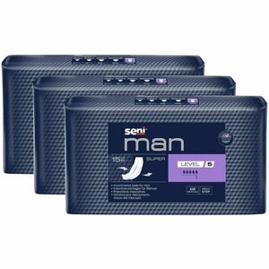 Seni Man Super Level 5 férfi Inkontinencia betét 3x15db kép