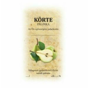 Matrica körte 1 db 50db/csom. kép