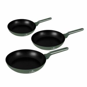 3 db serpenyős szett Green Matte Berlinger Haus BH 8206, tapadásm... kép