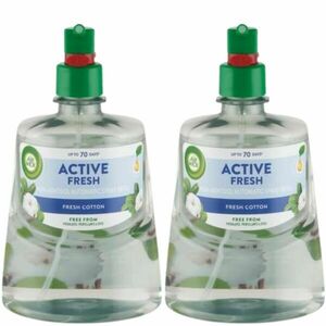 Air Wick 24/7 Active Fresh Friss Pamut Utántöltő automata légfris... kép