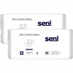 Seni Classic Basic Medium 2 Felnőtt pelenka 75-110cm (2x30db) kép