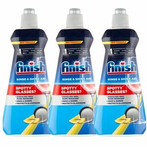 Finish Shine & Protect citromos Gépi öblítőszer 3x400ml kép