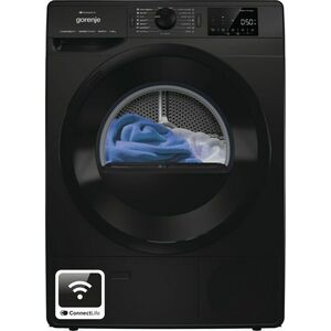 Gorenje DPNE82GNLWIFI/B Hőszivattyús szárítógép, 8 kg, 16 program... kép