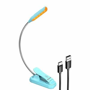 Glocusent mini GLCSNTBL103B csíptethető könyvvilágítás USB-C Veze... kép
