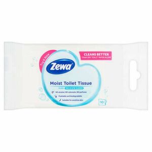 Zewa Pure nedves Toalettpapír 10db kép