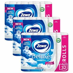 Zewa Deluxe Delicate Care 3 rétegű Toalettpapír 3x32 tekercs kép