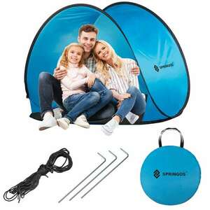 Springos pop up strandsátor UV védelemmel 150x120cm kép