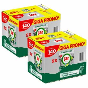 Jar Platinum All In One Lemon Mosogatógép kapszula 2x140db kép