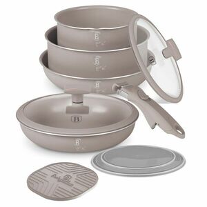 Berlinger Haus BH-8255 Taupe Collection 9 részes Edénykészlet - Taupe kép
