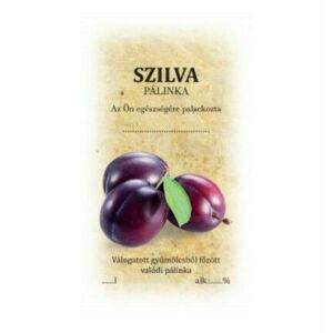 Matrica szilva 1 db (50 db/cs) kép