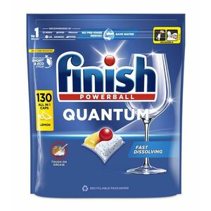 Finish Quantum All in 1 Lemon Mosogatógép kapszula 130db kép