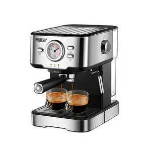 HiBREW H5 Kávéfőző 20 bar nyomással 1050W - inox kép