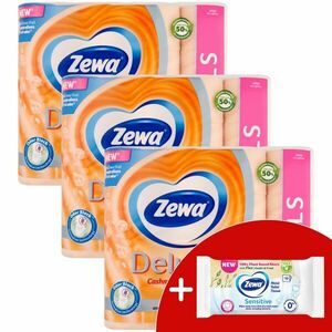 Zewa Deluxe Cashmere Peach 3 rétegű Toalettpapír 3x32 tekercs + A... kép
