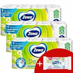 Zewa Deluxe Camomile Comfort 3 rétegű Toalettpapír 3x16 tekercs +... kép